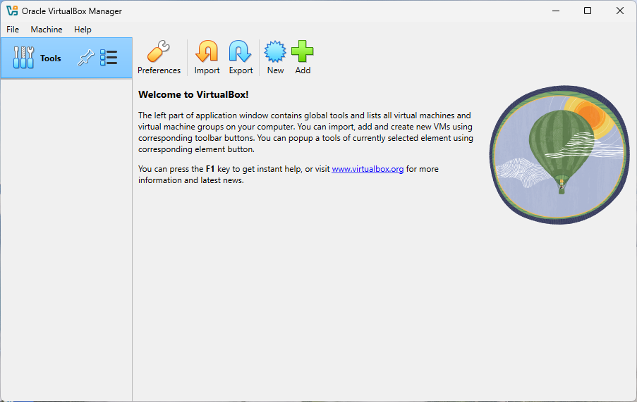 Screenshot of completing the installation